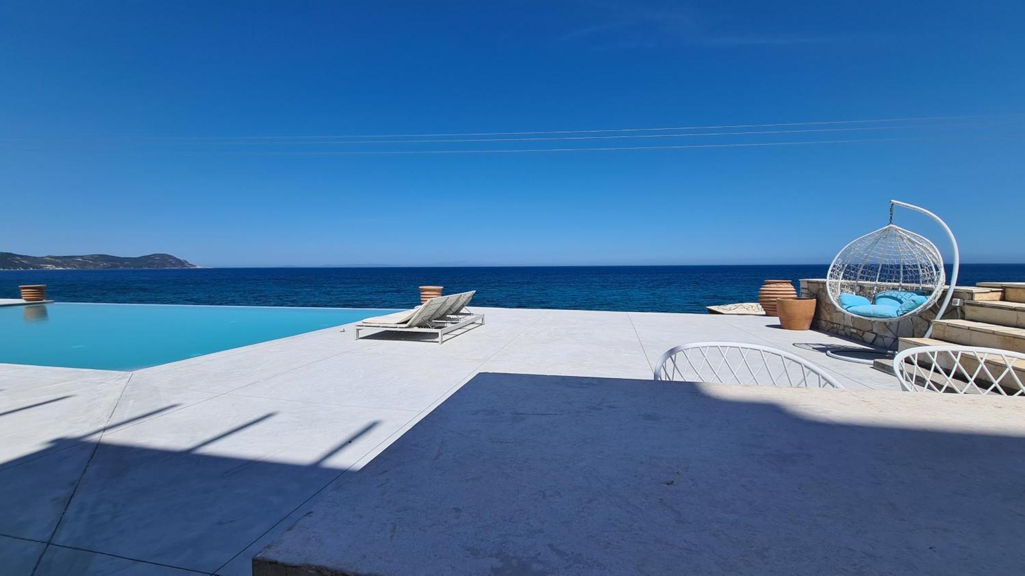 Villa Serafeim Kími Buitenkant foto