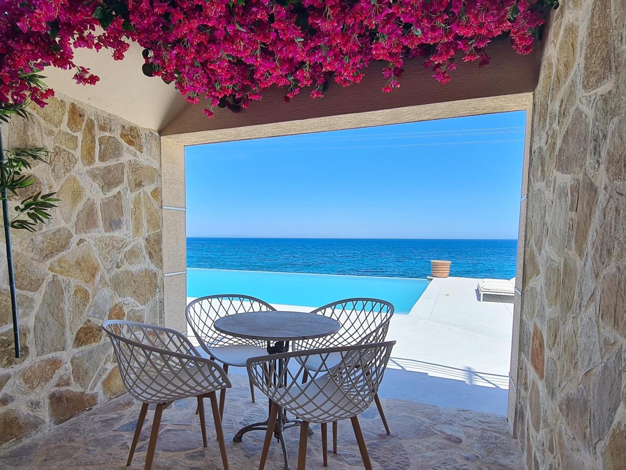 Villa Serafeim Kími Buitenkant foto